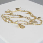 Christian gouden dubbele armband