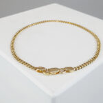 Christian gouden massieve armband