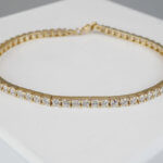 Christian gouden zirkonia armband