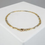 Gouden valkenoog armband