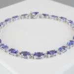 Christian tanzaniet armband