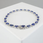 Christian saffier armband