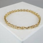 Christian ovale gouden armband