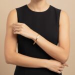 14 karaat Christian gouden slavenarmband