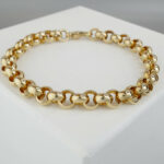 Christian geel gouden jasseron armband