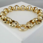 Christian goud jasseron armband