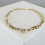 Christian goud holle gourmette armband