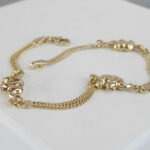 Gouden olifanten armband