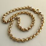 14 karaat bicolor gouden collier