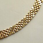 Bicolor goud collier