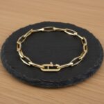 Geel gouden closed forever armband