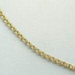 14 karaat gouden bolletjes collier