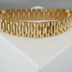Christian heren armband 18 karaat goud