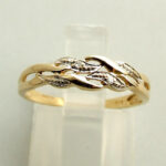 Diamanten gouden ring