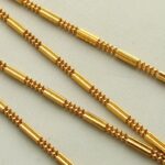 Geel gouden 18 karaat collier