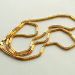 Geel gouden 18 karaat collier