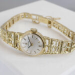 Gouden Tissort horloge