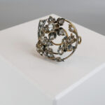 Antieke broche met diamanten