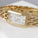 Geel gouden Prestige horloge
