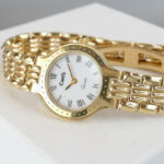 Gouden Castle horloge