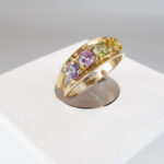 Christian toermalijn gouden ring