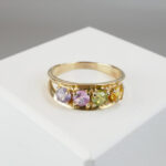 Christian toermalijn gouden ring