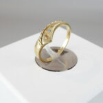 Christian ring met 3 diamanten