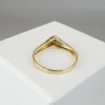 Christian ring met 3 diamanten