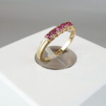 Gouden ring met toermalijnen