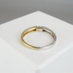 Christian bicolor ring met diamant