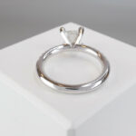 Christian prinses wit gouden ring