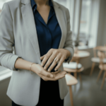 Christian wit goud twee balken ring