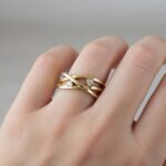 Christian bicolor diamanten ring