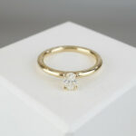 Christian gouden diamant ring