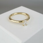 Christian gouden diamant ring