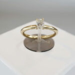 Christian gouden diamant ring