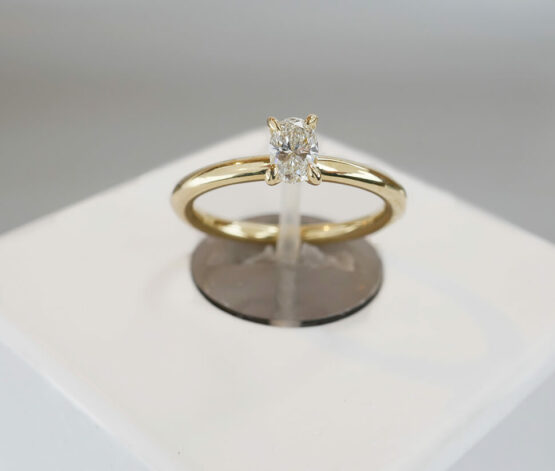 Christian gouden diamant ring