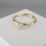 Christian gouden diamant ring
