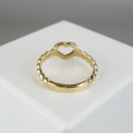 Christian gouden hart ring