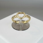 Christian gouden hart ring