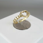 Christian gouden hart ring