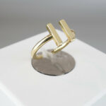 Christian twee balken ring