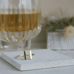 Christian twee balken ring