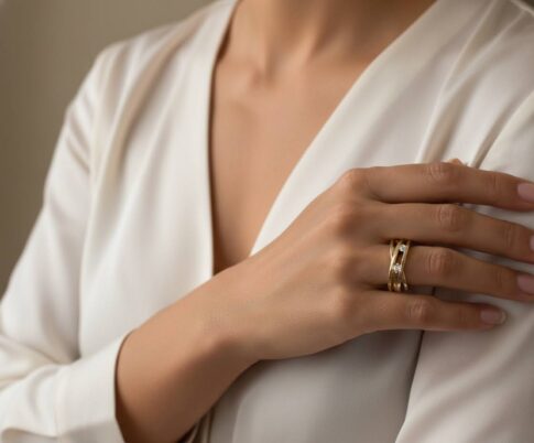 Christian bicolor diamanten ring