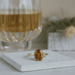 Christian ring met Palermo citrien