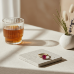 Christian ring met robijn