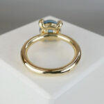 Christian ring London blue topaas