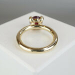 Christian ring met robijn