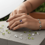 Christian gouden ring met ioliet