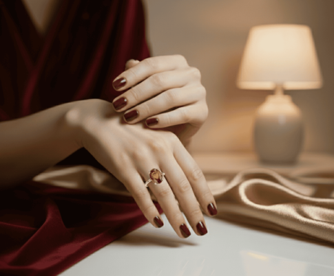 Christian ring met Palermo citrien